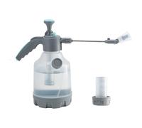 Pump Spray, 3L Hand Pressure Watering Can, Non-Slip Handle with Extended Rod and Nozzle Hose Attachment, Fertilizing Patio, Lawn, Farm, Gardening, Outdoor Plants, (PP/PE)