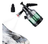 Pump Sprayer - Manual Pressure Foam Cannon, Compact Handheld Washer Container with Wide Mouth Refill Opening, Even Spray Distribution Feature, Ideal for Auto Detailing Patio Yard Maintenance