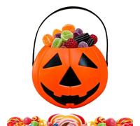 Pumpkin Bucket With Handle Pumpkin Candy Buckets Pumpkins Storage Container