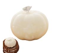 Pumpkin Candle, Halloween Tealight, Fragrance Warm Decoration 2.76 X 2.76 X 1.97 Inches for Bedroom, Thanksgiving Table Centerpiece, Dining Room, Autumn Ambiance, Festive Seasonal Decor, Cozy