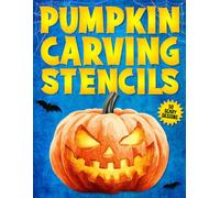 Pumpkin Carving Stencils: 50 Funny & Spooky Halloween Templates for Carving Pumpkins, Decorating and Painting Crafts | Funny Patterns Stencils For Kids And Adults (Pumpkin Stencils)