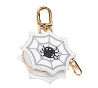 Pumpkin Coin Purse - Halloween Mini Bag Charm Keychain Accessory