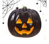 Pumpkin Decorations, Luminous Figurines, 0.79x0x79x0.63 Inches Small Resin Ornament, Fine Festive Detailing, Tabletop Decor for Party, Desk, Garden, Holiday, Atmosphere And Halloween