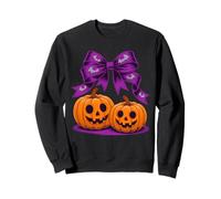 Pumpkin di papi di prua di Halloween simpatico inquietante Felpa