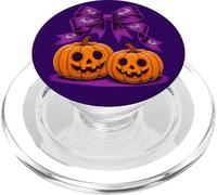 Pumpkin di papi di prua di Halloween simpatico inquietante PopSockets PopGrip per MagSafe