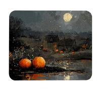 Pumpkin Fall Mousepad Piccolo Tappetino per Mouse Comodo Mouse Pad per Pc Laptop Accessori Scrivania 25X30Cm