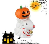Pumpkin Figurines Home Decor Funny - Resin Statue Riding A Deer Cute for