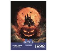 Pumpkin Head Puzzle 1000 Pezzi Per Adulti Regalo Per Amore E Amico Immagine Dipinta, Intrattenimento Creativo Puzzle Classico Per Adulti E Bambini Dai 14 Anni38x26cm/1000pcs