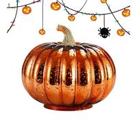 Pumpkin in scintillante per Halloween - luci di notturna Luci da tavolo | a stella scintillante per lanterna di zucca | Illuminazione di zucca per la festa esterna del portico per la