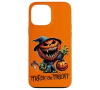 Pumpkin Jack O Lantern scary Face pumpkin monster Halloween Custodia per iPhone 13 Pro Max