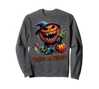 Pumpkin Jack O Lantern Scary Face Pumpkin Monster Halloween Felpa