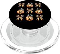 Pumpkin Jack O Lanterna con elegante design a fiocchi PopSockets PopGrip per MagSafe