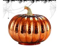 Pumpkin Light, Led Decoration, 5.91x5.91 Inches, Portable Versatile Seasonal Decor Weather Resistant Design Lighted Fall Display, Halloween Decor for Autumn Use, Porch, Garden and Kitchen