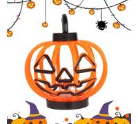 Pumpkin Lights Small Hollow Vintage Fall Table Decor Nightlight Glowing