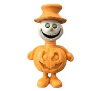Pumpkin Man Figurine - Resin Desktop Halloween Pumpkin Man Figurine | | Premium Pumpkin Man Figurine Resin Desktop Halloween Pumpkin Man Figurine Ornament for Mantle Table Spooky Home Decor