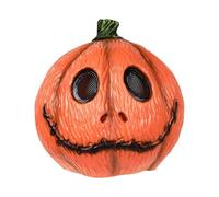 Pumpkin Masque, Halloween Creepy Cosplay Masque Pumpkin Design, Novelty Halloween Costume, Pumpkin, Home And Gathering Enjoy Festive Fun Gag Joke Toy For Theatre, Haunted Houses, Carnival