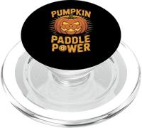 Pumpkin Paddle Power Pickleball Halloween Fun PopSockets PopGrip per MagSafe