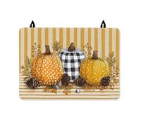 Pumpkin Patch - Copertura per fornello elettrico, protezione per fornello elettrico, protezione per fornello autunnale, in gomma, lavabile, per decorazione della cucina, 71 x 50 cm