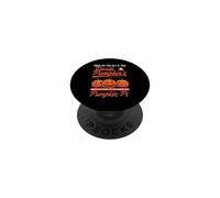 Pumpkin Pie Matematica Divertente Festa di Halloween Giorno del Ringraziamento Pi Day PopSockets PopGrip Adesivo