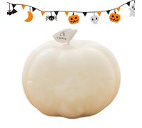 Pumpkin Shaped Candle with Warm Fragrance, Halloween Tealight Decoration Perfect for Bedroom Ambiance, Thanksgiving Table Centerpiece, Dining Room Accent, and Autumn Seasonal Decor