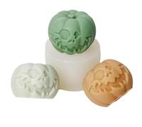Pumpkin Silicone Mold - Halloween Art Craft Soap Making resina epossidica Casting Candle Molds - Aesthetic Desk Decor Home Party Decorations Resin Mold per Halloween - Silicone Pumpkin Mold