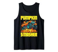 Pumpkin Smasher Halloween Monster Truck per i Ragazzi del Bambino Canotta
