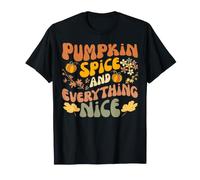 Pumpkin Spice And Everything Nice Fall Season Fall Maglietta