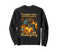 Pumpkin Spice And Everything Nice That is Thanksgiving Felpa
