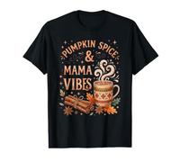 Pumpkin Spice Camicia da Donna per Il Ringraziamento Mama Latte Cozy Fall Maglietta con Stampa Grafica Economica