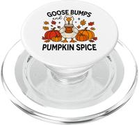 Pumpkin Spice Goose Coffee Lover Autumn Season Theme PopSockets PopGrip per MagSafe