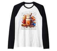 Pumpkin Spice Hot Cocoa Mug Women Fall Is My Favorite Color Maglia con Maniche Raglan
