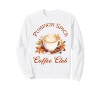 Pumpkin Spice Latte Coffee Club Autunno Stagione Autunno Felpa