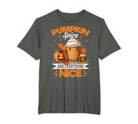 Pumpkin Spice Latte Stagione Autunnale Zucca Spice e Tutto Il Resto Maglietta