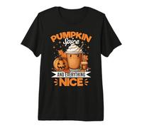 Pumpkin Spice Latte Stagione Autunnale Zucca Spice e Tutto Il Resto Maglietta Premium