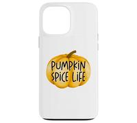 Pumpkin Spice Life Autunno Autunno Cottagecore Coffee Latte Custodia per iPhone 13 Pro Max