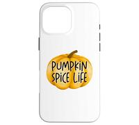 Pumpkin Spice Life Autunno Autunno Cottagecore Coffee Latte Custodia per iPhone 16 Pro Max