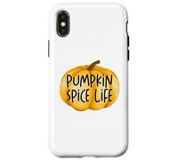 Pumpkin Spice Life Autunno Autunno Cottagecore Coffee Latte Custodia per iPhone X/XS