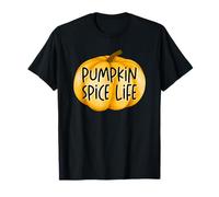 Pumpkin Spice Life Autunno Autunno Cottagecore Coffee Latte Maglietta