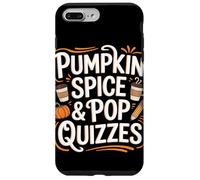 Pumpkin Spice & Pop Quiz Autunno Ritorno a scuola Custodia per iPhone 7 Plus/8 Plus