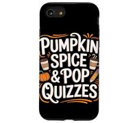 Pumpkin Spice & Pop Quiz Autunno Ritorno a scuola Custodia per iPhone SE (2020) / 7/8