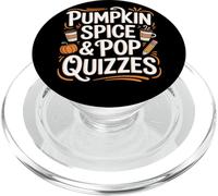 Pumpkin Spice & Pop Quiz Autunno Ritorno a scuola PopSockets PopGrip per MagSafe