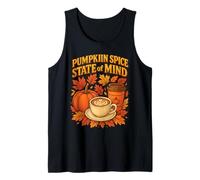 Pumpkin Spice State of Mind Design Autunnale Canotta