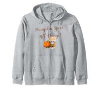 Pumpkin Spice Tutte Le Cose Divertenti da Dire per Il Latte Felpa con Cappuccio