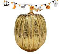 Pumpkin Table Lamp Decoration - Light Up Pumpkin Harvest Lamp with Timer