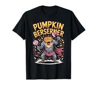 Pumpkin Viking Warrior - Berserker della Mitologia norrena di Halloween Maglietta