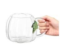 Pumpkin Whiskey Glasses, Clear Autumn Cocktail Cups, Seasonal Drinkware Set | Pumpkin Inspired Shape Adds Autumn Charm To Whiskey Cocktails Clear Glass Design Fits Seasonal Parties Home Bars Entertaining