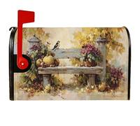 Pumpkins - Coperture magnetiche per cassette postali, stile rustico, per la decorazione del portico anteriore, 53 x 64 cm