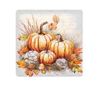 Pumpkins - Panno adesivo per fotocamera, motivo quadrato magico, autoadesivo, per obiettivo, antigraffio, per proteggere le lenti e il trucco, 35 x 35 cm, Multicolore, 13.8x13.8in, moderno