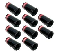 pumpumlia 10 puntali in gomma con collare per golf in ferro con anelli conici ghiera per albero parallelo albero da golf