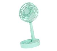 pumpumlia 2400mAh ricaricabile piccolo ventilatore pieghevole USB alimentato desktop dispositivo di raffreddamento velocità regolabile per uso interno esterno ventilatore pieghevole tascabile